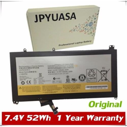 7XINbox 7.4V 52Wh 7100mAh Original L11M3P62 L12L4P62 L12M4P62 Laptop Battery For Lenovo U430 U430P U430T U530 2ICP6/55/85-2