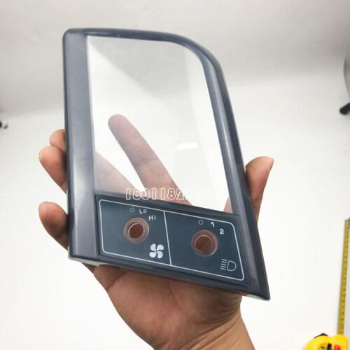 For Komatsu Digger PC60-7 400-6 50 55 Monitor Instrument Panel Display Cover Decorations