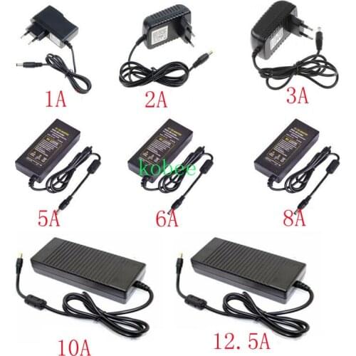 Power Adapter Supply DC 5V 12V 24V 1A 2A 3A 5A 6A 8A DC 5 12 24 V Volt Lighting Transformers LED Driver Power Adapter Strip Lamp