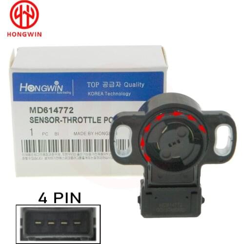 Genuine No.:MD614772 Throttle Position Sensor Fits MITSUBISHI 3.5L V6/1.8L 2.4L L4 1997-2002 MD614734,TH247,TPS4073
