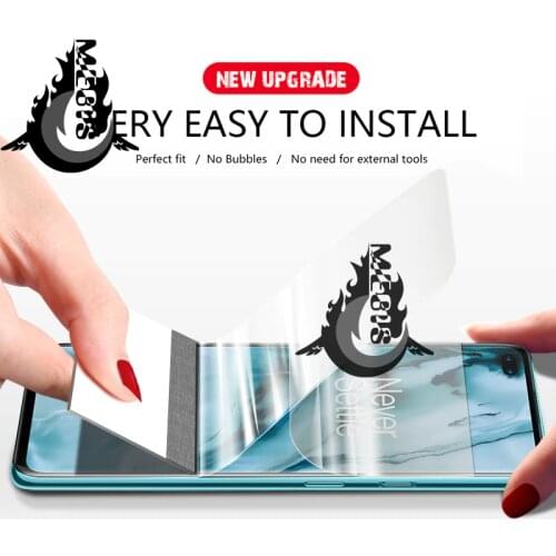 Hydrogel Film for OnePlus 8T 7T 7 8 Pro 6 T 9 Screen Protector Protection Film for One plus Nord N10 n100 5G Hydrogel Film Cover