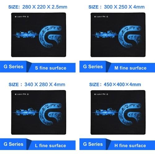Logitech G Series Classic Gaming Mouse Pad Soft Thickened Multi-size Large Medium Small Mice Pad For Gamer LOL Office Home