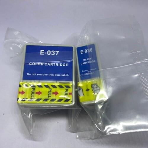 New ink cartridges e-036 e-037 For Epson C42, C42 PLUS, C42UX, C44 PLUS, C46