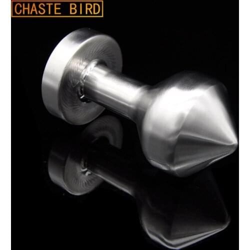Sex Shop 650g Male & Female Metal Big Anal Plugs Solid Stainless Steel Heavy Anus Bead Chastity Anal Sex Toys Adult Game A114