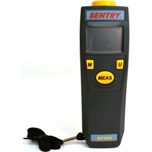 SENTRY ST-723 Tachometers 10 Selectable AVG Measurements ,Scan/Hold/Auto Function and Auto Power off (30 seconds)