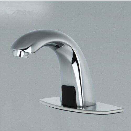 Automatic Electronic Hands Free Bathroom Faucet Basin Cold Water Touchless Mixer Infrared Basin Sensor Water Faucet Dona4201