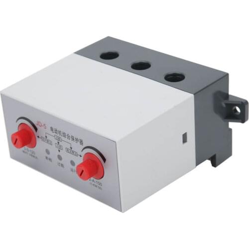 JD-5 Motor Protector AC380V 2-100A Motor Integrated Protector Overload Stall Phase Loss Protection Relay