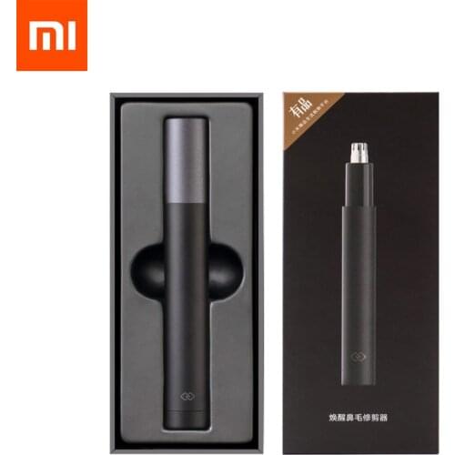 Xiaomi Mini Nose Hair Trimmer HN1 Sharp Blade Body Wash Portable Minimalist Design Safe trim Nose hair For Family Daily Use