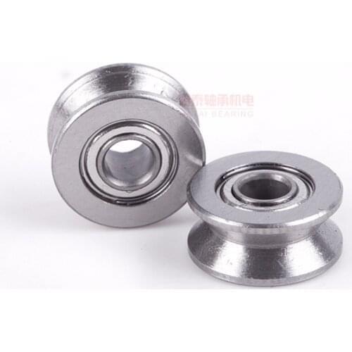 10pcs V624ZZ 624VV 4x13x6mm V623ZZ 623VV 3x12x4mm V Groove Carbon Steel Deep Groove Ball Bearings Guide Pulley Bearing