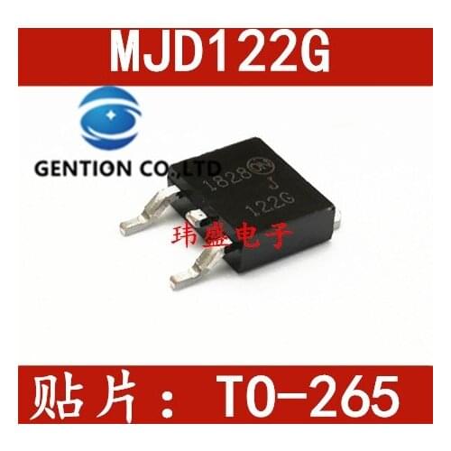 20PCS Darlington transistors MJD122G MJD122T4G MJD122 SOT-252 in stock 100% new and original