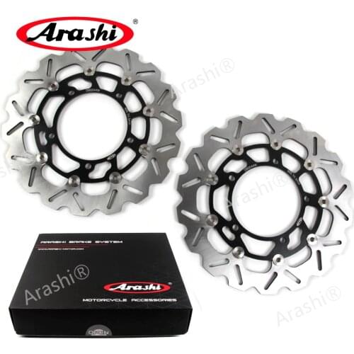 Arashi 1 Pair For SUZUKI DL V-STROM XT ABS 650 2015 - 2019 CNC Front Brake Disc Brake Rotors DL650 V-STROM XT650 2016 2017 2018