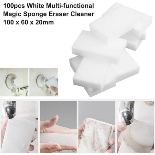 White Multi-functional Magic Sponge Eraser Cleaner 100 x 60 x 20mm melamine sponge Cleaning Sponges dish washing sponges