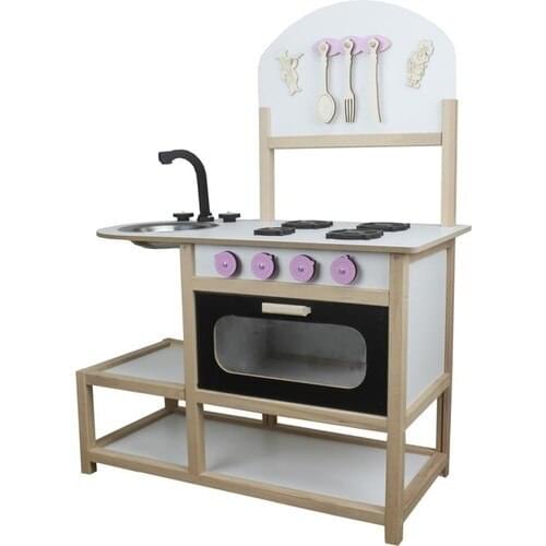 Montessori Wooden Kids Kitchen Set