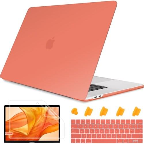 Smooth Matte Plastic Hard Shell Case Cover for 2019 2018 MacBook Pro 13 inch Touch Bar A2159 A1989 A1706 A1708 Case 4 in 1
