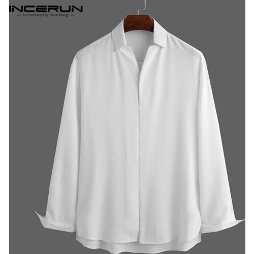 Мужские классические рубашки INCERUN China At AliExpress