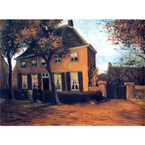 Vincent Van Gogh paintings on Canvas The Vicarage at Nuenen hand-painted wall art decor High quality