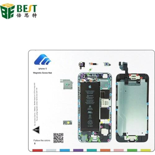 Magnetic Screw Mat Work Pad for iPhone X XR XS XS Max 7 8 Plus Professional Guide Screw Pad Keeper Chart Mat Phone Repair Tools