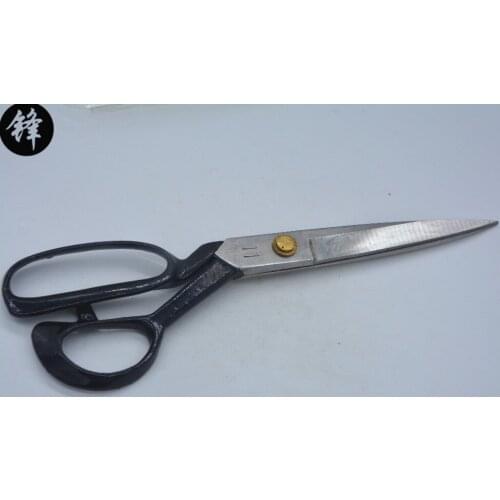 11 Inch black Luxury high carbon manganese Steel Tailor Scissors Blade Shears Fabric Craft Cutting Textile Scissor Sewing