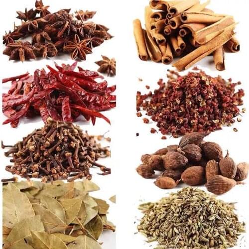 Organic anise aniseed myrcia chili cinnamon Amomum tsao-ko seasoning Spice Galangal Gift Set for Food