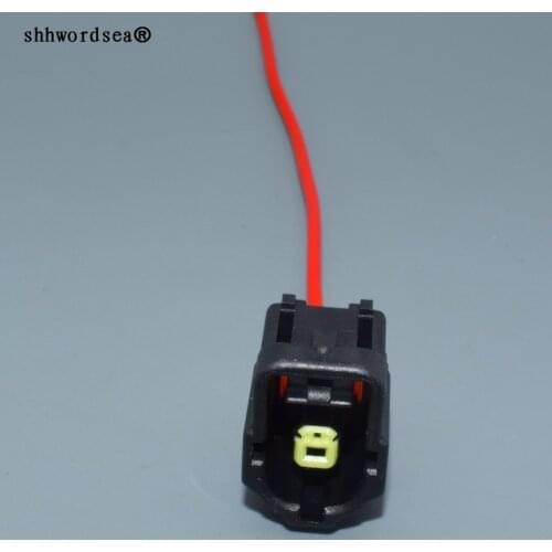 Shhworldsea auto cable connector plug with pins and seals female waterproof wiring plug 184042-1