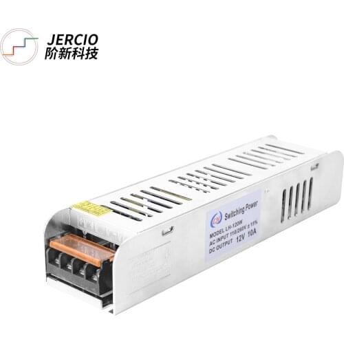 LED lamp with transformer 220V to 12V 120W strip switching power supply lamp strip drive ballast DC power supply