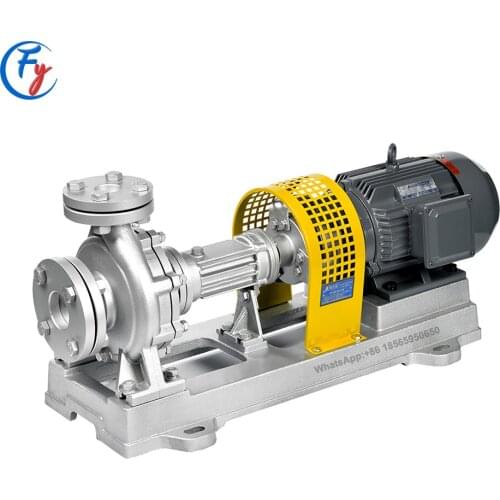 WRY Hot Oil 350 Degree Centrifugal Pump For Petroleum Chemical Industry, Thermal Oil Furnace Heat Treatment Equipment Used