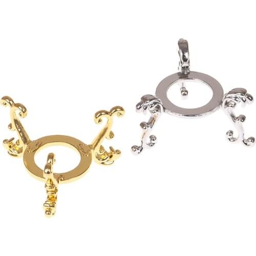 1pcs European Style Metal Display Gemstone Egg Support Base Crystal Ball Stand Office Ornament high quality