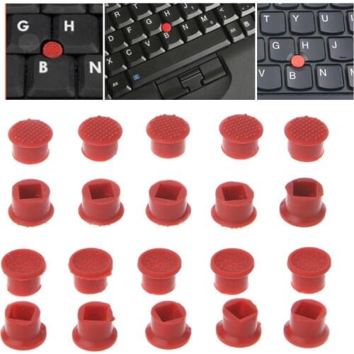 10Pcs Red Caps For Lenovo IBM Thinkpad Mouse Laptop Pointer TrackPoint Cap 2Type