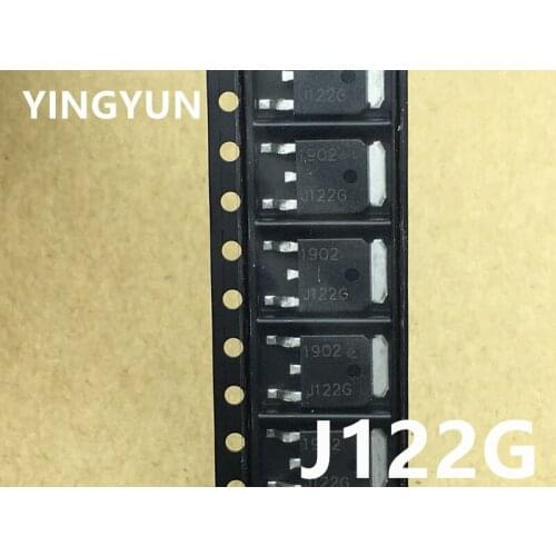 10PCS/LOT J122 MJD122G MJD122 J122G NPN Darlington TO - 252 NEW
