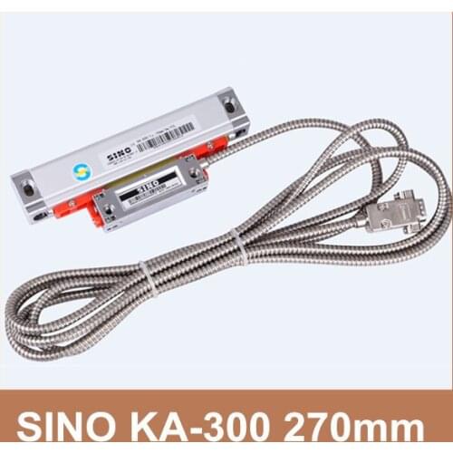 Free Shipping Sino KA-300 Series 5V KA-300 270mm linear scale 0.005mm SINO KA300 270mm linear transducer for milling machine