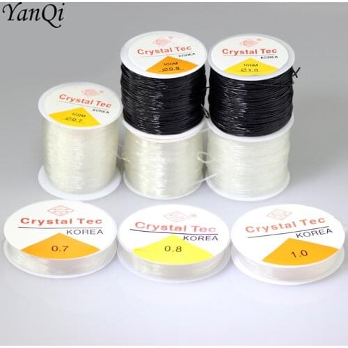 Crystal Elastic Line fish silk 0.6-1mm Beading Line Cord Thread Stretch for Necklace Bracelet Accessories DIY Jewelry Making