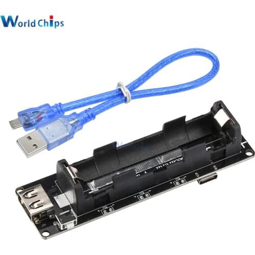 ESP32 ESP32S For Wemos Raspberry Pi 18650 Battery Shield V3 Micro USB Port Type-A USB 0.5A For Arduino Wemos Diy Kit
