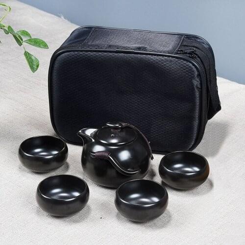 Ceramic teapot kettle gaiwan tea cup for puer chinese tea pot portable tea set drinkware Free shipping