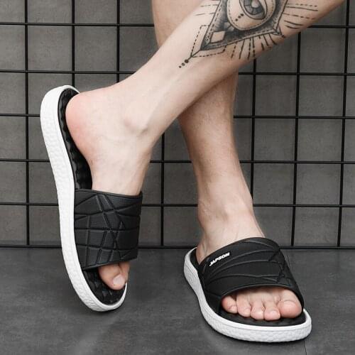 Summer Men Shoes Unisex Summer Hollow Slippers Outdoor Breathable Casual Couple Beach Sandals Flip Flops Shoes Beach Slippers