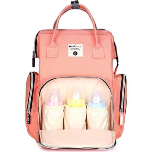 Multifunctional Diaper Bag Mother And Baby Bag Folding Baby Portable large Capacity Multi-Function outing Backpack