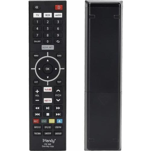 Universal Learning Remote Control One Key Copy For TV BOX SUB DVD SAT Combinational CRC86E