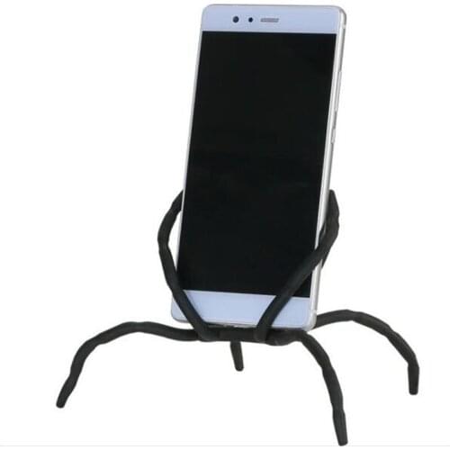 UVR Universal Adjustable Spider Multi Function Grip Mobile Phone Holder Stand Mount For iPhone Samsung Smartphone Bicycle Book