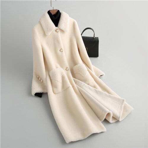 YLMFUR Women's Cashmere Coats
