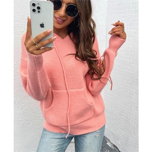Harajuku Women Pullover Loose Sleeve Simple Knitted Female Elegant All-match Trendy Clothes New Chic Streetwear Knitted