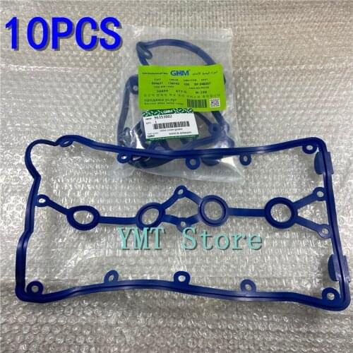 10Pcs Brand New Engine Aluminum Valve Cover Gasket Camshaft Cover Gasket For Excelle 1.6L Chevolet Aveo Daewoo Lanos 96353002