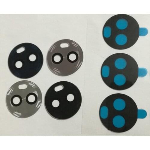 100Pcs/lot Original New Back Rear Camera Lens Glass Cover Ring with Adhesive Sticker Tape For Motorola Moto G6 Replacement Parts