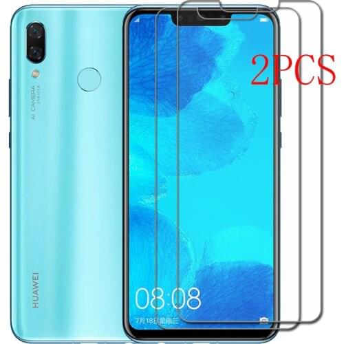 2PCS FOR Huawei Nova 3 High HD Tempered Glass Protective On Nova3 PAR-LX1M, PAR-LX1 PAR-LX9 TL20 AL00 TL00 Screen Protector Film