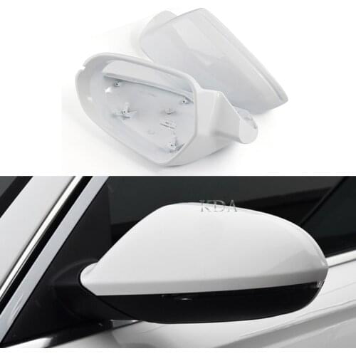 Auto Side Rear View Mirror Cover Wing Mirror Shell Cap Housing For Audi A6 C7 2012 2013 2014 2015 2016 2017 2018
