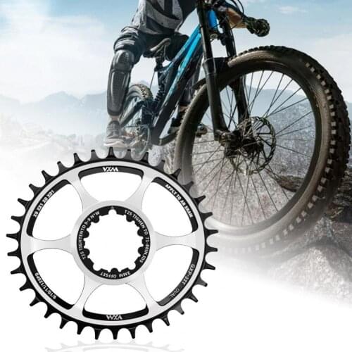 INBIKE GXP 32/34/36T Chain Wheel 3mm Throw Weight Reduction Treatment Narrow Wide Bike Direct-mounted Single Chainring for MTB