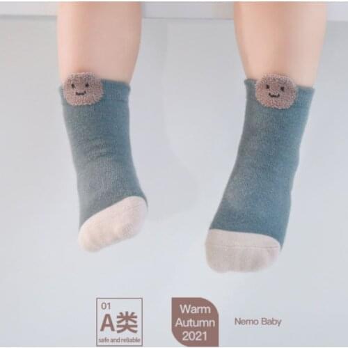 Baby Socks Girls Boys Baby Soft Socks For Newborn Toddler Spring Autumn Infant Socks Warm 0-5years Baby Socks