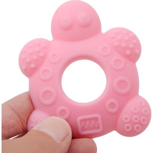 Baby Teether BPA Free Silicone Chewing Teethers Safety Infant Teething Newborn Tooth Tortoise Children Training Toys