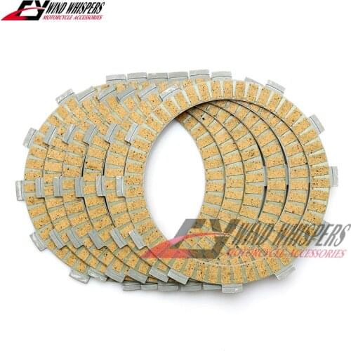 Motorcycle paper Friction Clutch plates disc For Honda CB400 SF Super Four ABS V-tec CB-1 400 CBR600F CBR 600 F