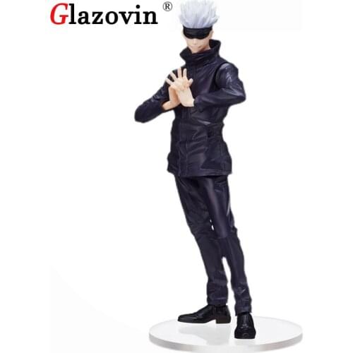 Glazovin Original Genuine Sega Jujutsu Kaisen Gojo Satoru Class Teacher Super Strongest Conjurer PVC Action Figure Model Toys