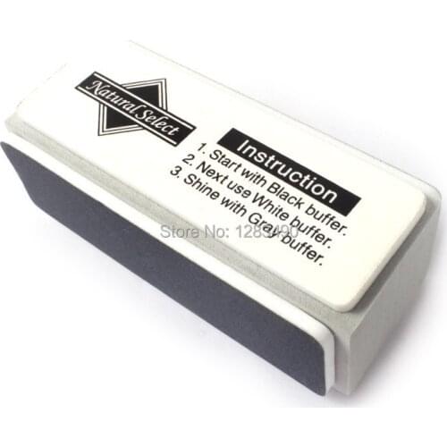 Professional New Mini 3 Ways Nail Buffer Block and Files Shining Buffer Buffing Glock For Nail Art Manicure