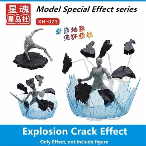 Star Soul model Explosion Crack Special Effect for Saint Seiya Gundam Masked Rider 6 inch model SX014